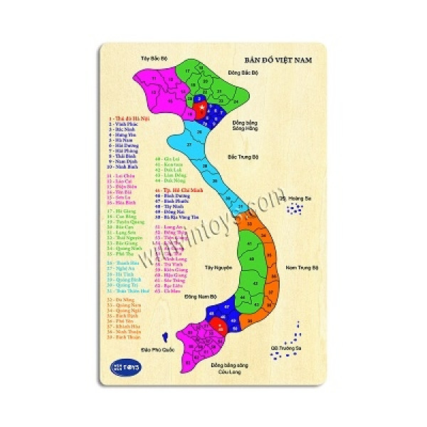 Tranh ghép bản đồ việt nam (62242)